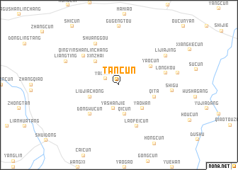 map of Tancun