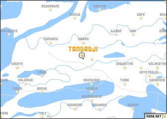 map of Tandadji