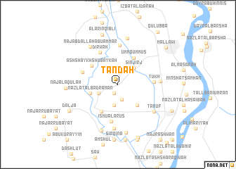 map of Tandah