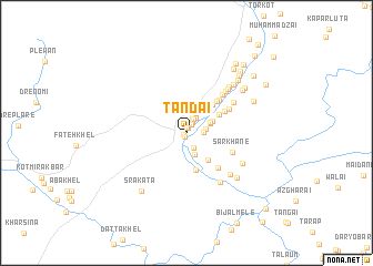 map of Tandai