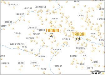 map of Tandai