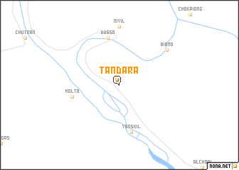 map of Tandara