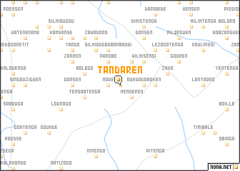 map of Tandaren