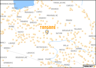 map of Tandare
