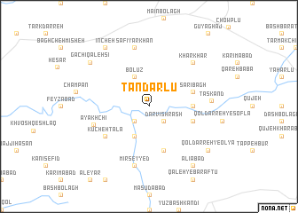 map of Tandarlū