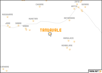 map of Tandavale