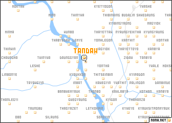 map of Tandaw