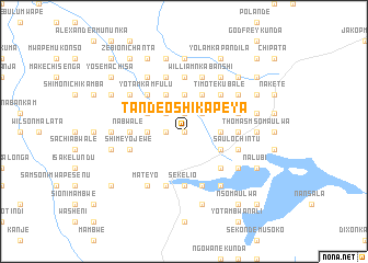 map of Tandeo Shikapeya