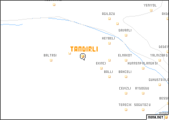 map of Tandırlı