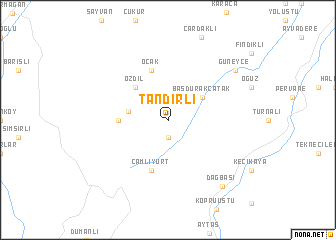 map of Tandırlı