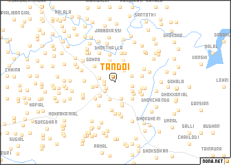 map of Tandoi
