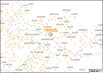 map of Tandol