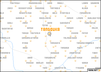 map of Tandouka