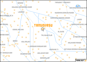 map of Tando Vāsu