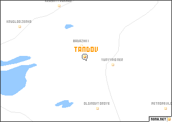 map of Tandov