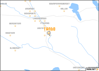 map of Tandö