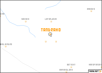 map of Tandraho