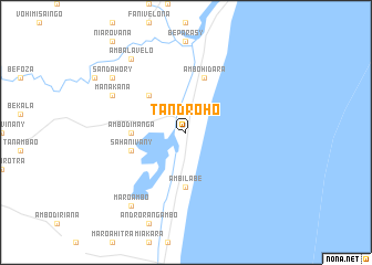 map of Tandroho