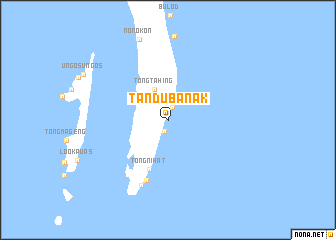 map of Tandu Banak