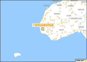 map of Tandu Bunga