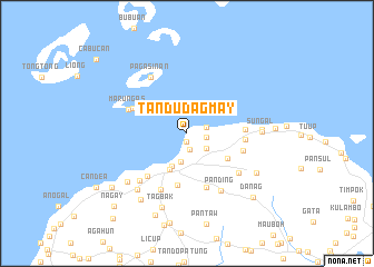 map of Tandu-dagmay