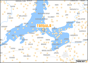 map of Tandula