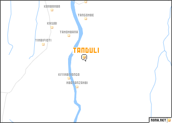 map of Tanduli