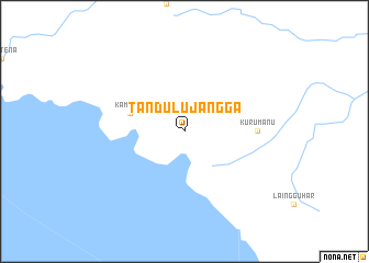 map of Tandulujangga