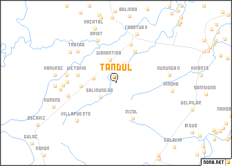 map of Tandul