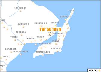 map of Tandurusa