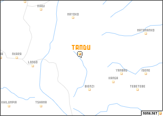 map of Tandu