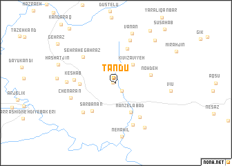 map of Tandu