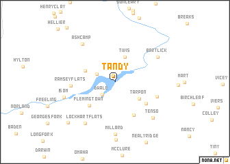 map of Tandy