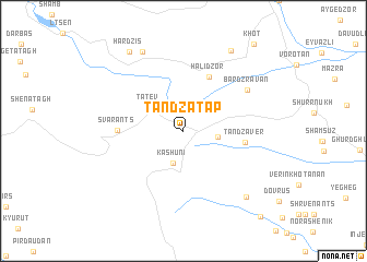 map of Tandzatapʼ