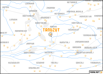 map of Tandzut