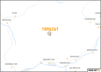 map of Tandzut
