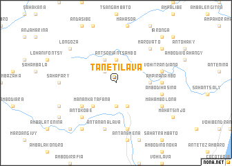 map of Tanetilava
