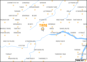 map of Tanè