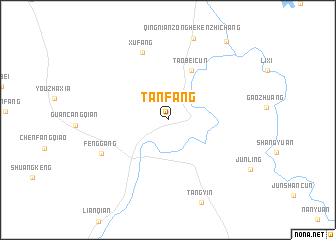 map of Tanfang
