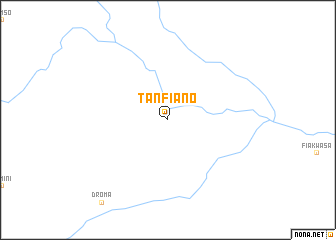 map of Tanfiano