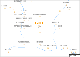 map of Tanfit