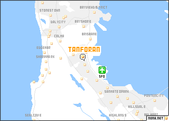 map of Tanforan