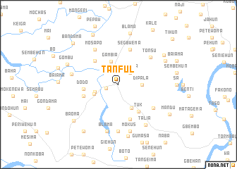map of Tanful