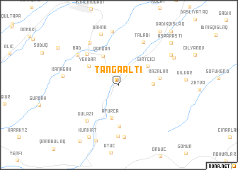 map of Tǝngǝalti