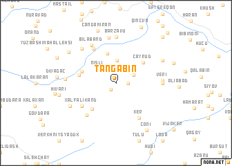 map of Tǝngǝbin