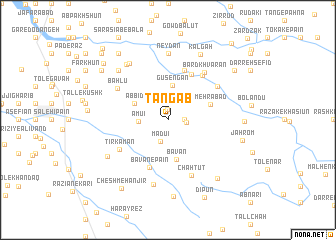 map of Tang Āb