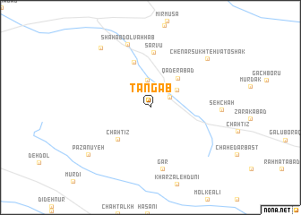 map of Tangāb