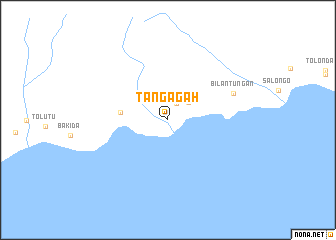 map of Tangagah