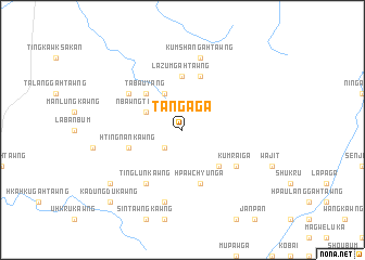 map of Tanga Ga