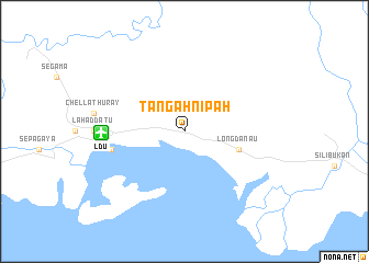 map of Tangah Nipah